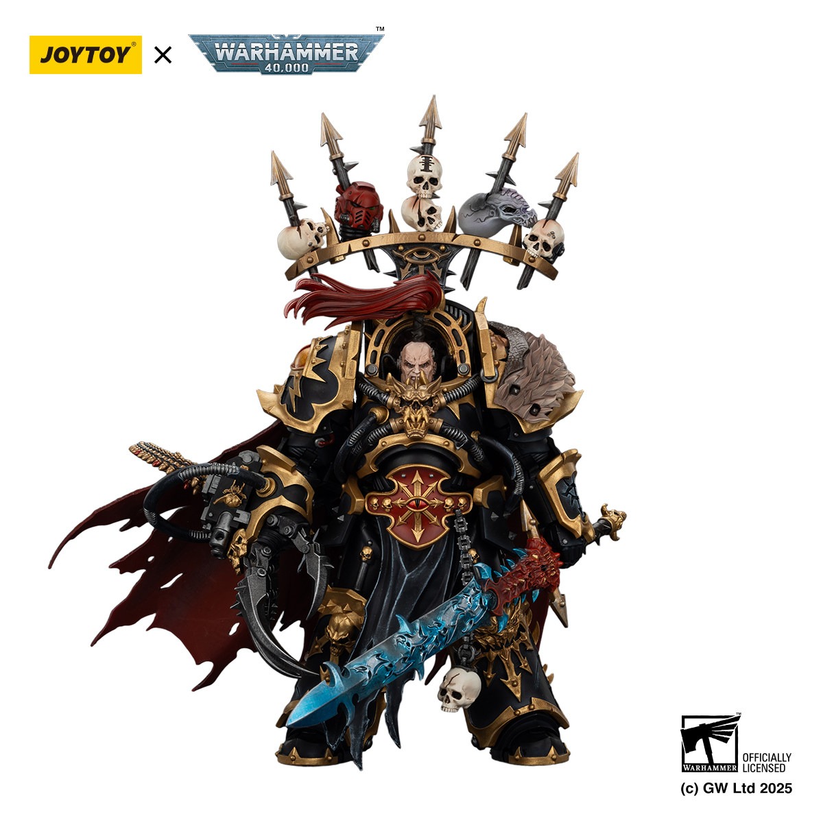 Model Kit Warhammer - 【อุปกรณ์เสริม】JOYTOY Warhammer 40k 1/18 แอ็คชั่นฟิกเกอร์แบล็คเลเจียน อาบาดัน