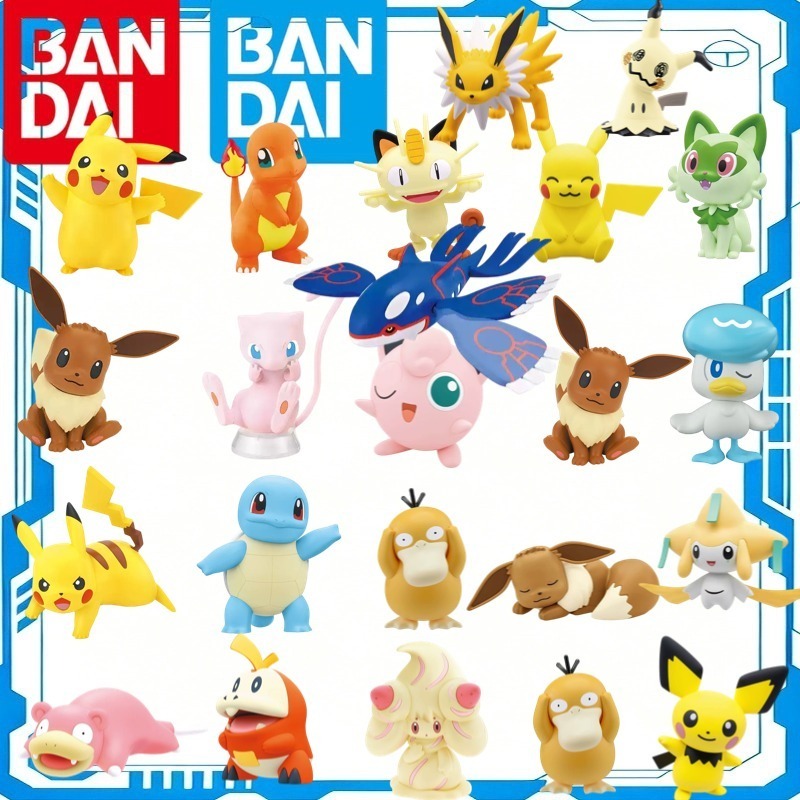 Model Kit Quick Piplup - โมเดลพลาสติกแท้จาก Bandai Pokemon Plamo Quick Meowth