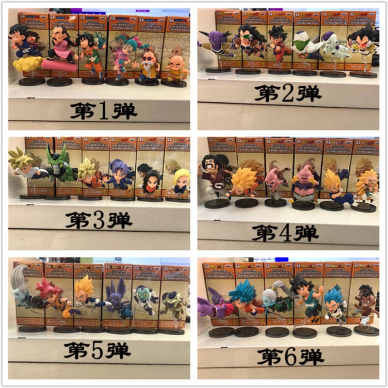 Model Kit Wukong - ดราก้อนบอล ฟิกเกอร์ตัวละครวุ้นโกะ ทาโบไบ ยัมชา บลูม่า อาจารย์โรชิ