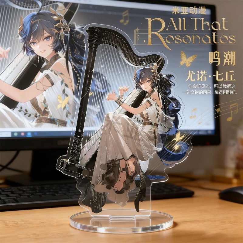 Model Kit Holder - อุปกรณ์เสริมเกมขนาด 3.93 นิ้ว ฟิกเกอร์อะคริลิก Iuno แท่นวางอะคริลิก
