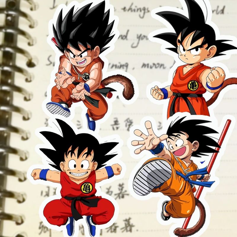 Model Kit Wukong - สติกเกอร์ดราก้อนบอล ซุน วูคง แบบใหม่ ของตกแต่งอนิเมะสองมิติ สำหรับสมุดโน้ต