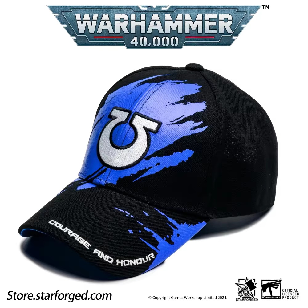 Model Kit Warhammer - หมวกเบสบอล Starforged Warhammer 40K ลาย Space