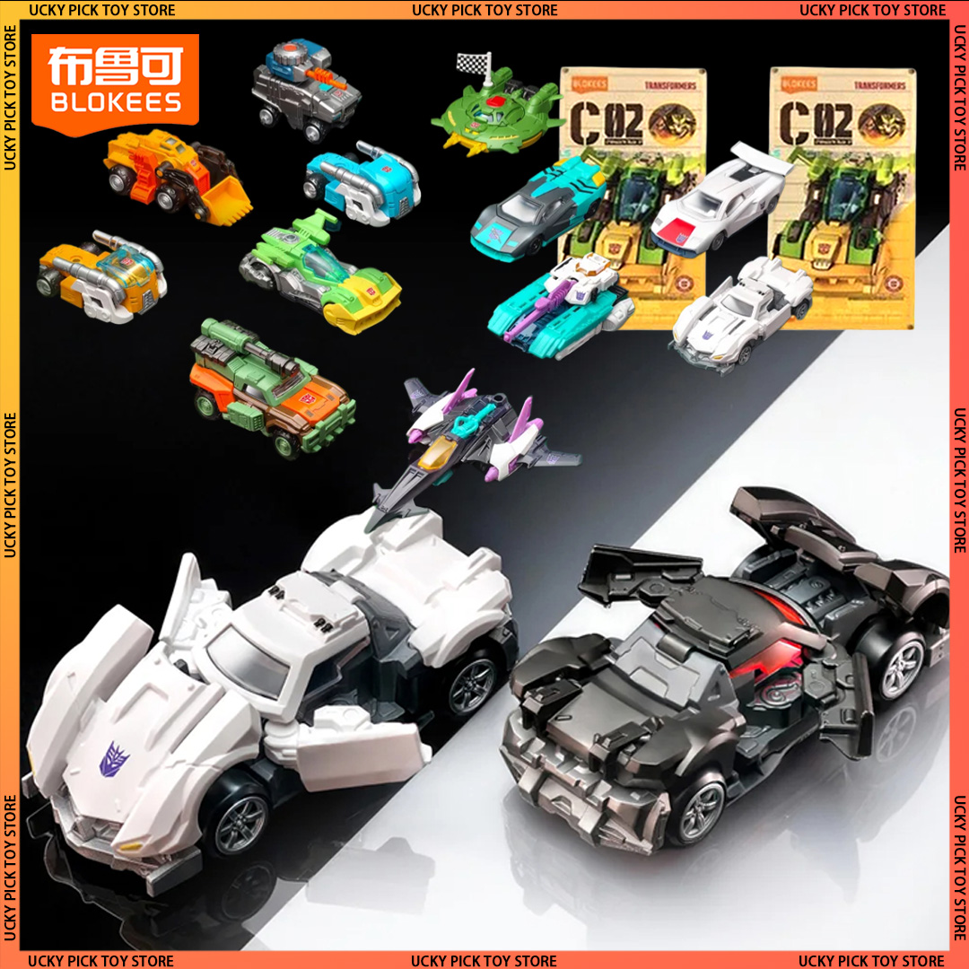 Model Kit Transformers - บล็อกกี้ส์ วีลส์ ทรานส์ฟอร์เมอร์ส บลายด์บ็อกซ์ C02 ออพติมัส