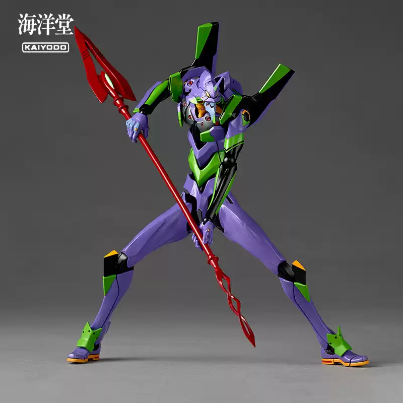 Model Kit Eva 01 - ของแท้ในสต็อก Kaiyodo Revoltech Amazing Yamaguchi Evangelion