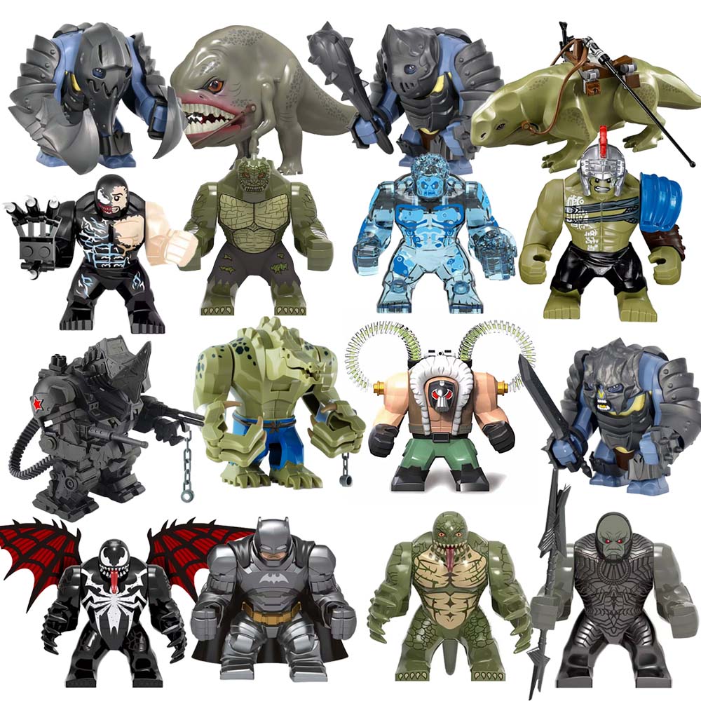 Model Kit Box - กล่องสุ่มตัวต่อขนาดใหญ่ Killer Croc Bane Olog-hai Troll