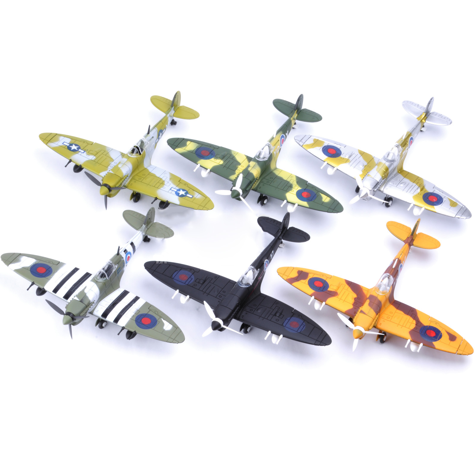 Model Kit Spitfire - เครื่องบินรบแบบ F4U ประกอบจากเฮอร์ริเคนเครื่องบินรบเครื่องบินจำลองสำหรับ1:48