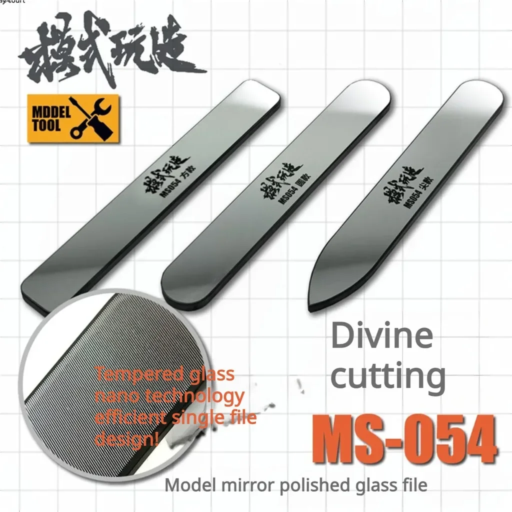 Model Kit Clipper - MS054 13.5x90 มม. ชุดตะไบกระจกขัดเงา สำหรับประกอบโมเดล ของเล่นกันดั้ม