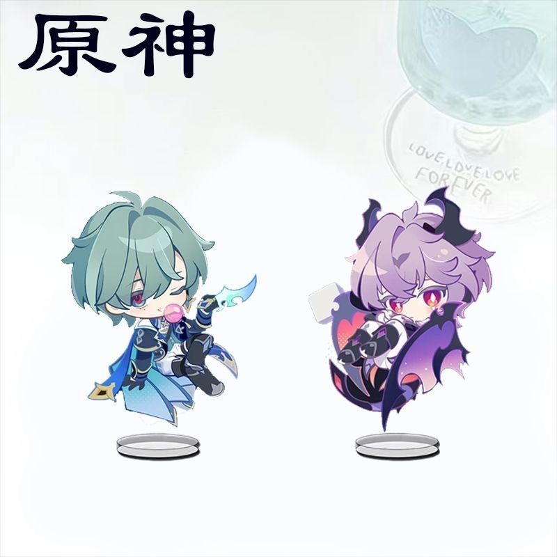 Model Kit Holder - ฟิกเกอร์อะคริลิคตัวละครโลเฮ็น ดูริน จากเกม Genshin Impact รุ่น