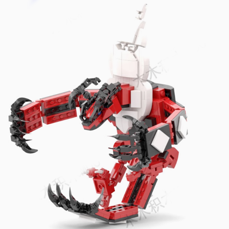 Model Kit Yveltal - MOC อะนิเมะอาคารบล็อกรุ่น Yveltal Action Figure บล็อกของเล่นเด็ก
