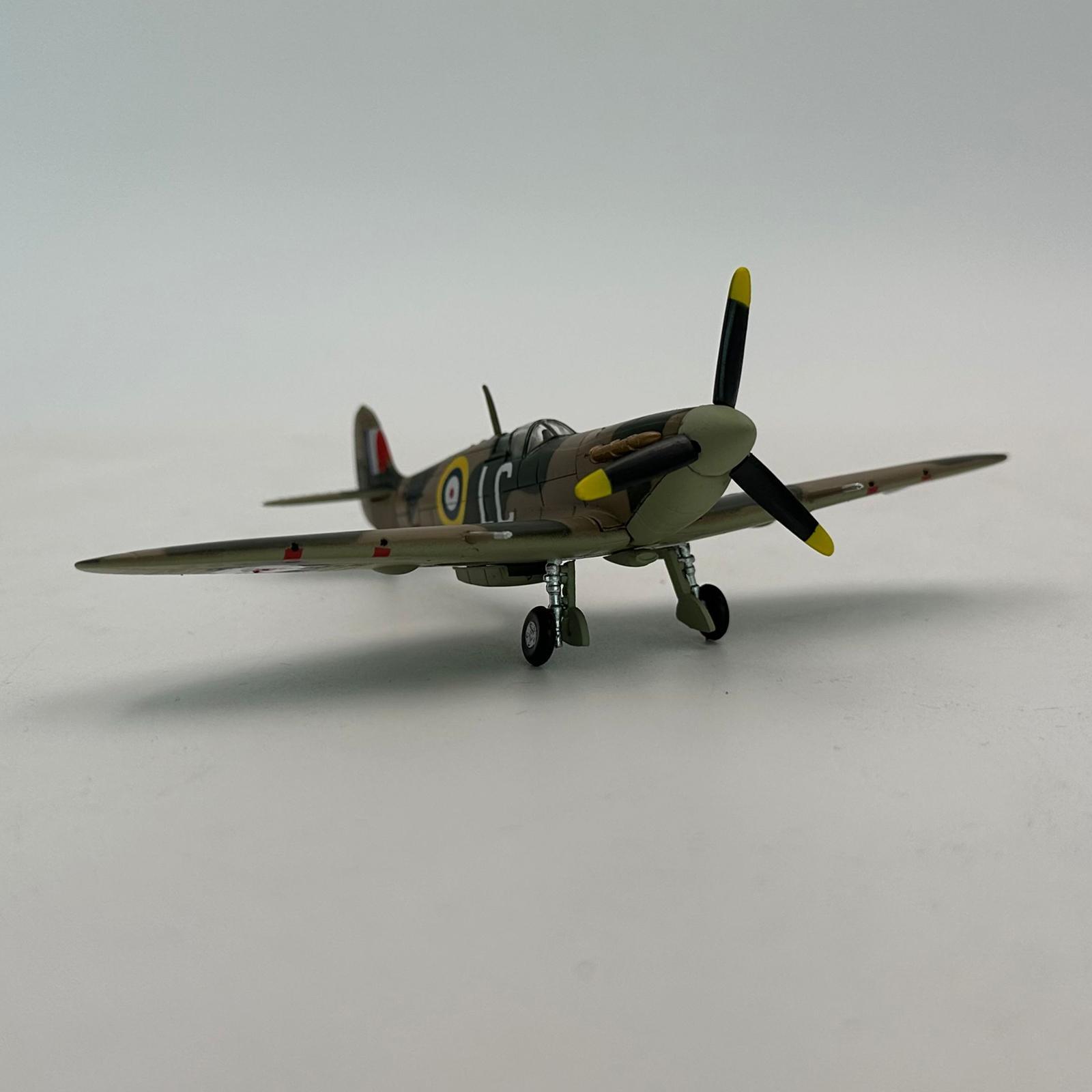 Model Kit Spitfire - เครื่องประดับโมเดลเครื่องบินสปิตไฟร์ขนาด 1/72 ของที่ระลึกการบินอเนกประสงค์ โมเดลเครื่องบินกองทัพอากาศหลวงอังกฤษ
