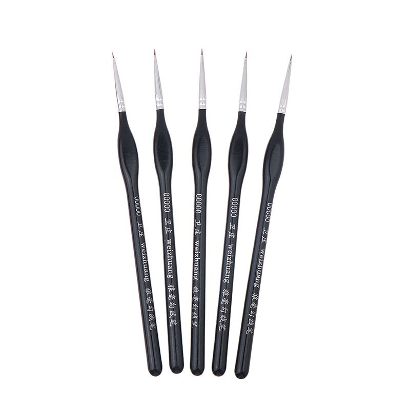 ชุดแปรงทาสีปลายละเอียด 5 ชิ้น  - Model Kit Paint Set บทวิจารณ์และราคา