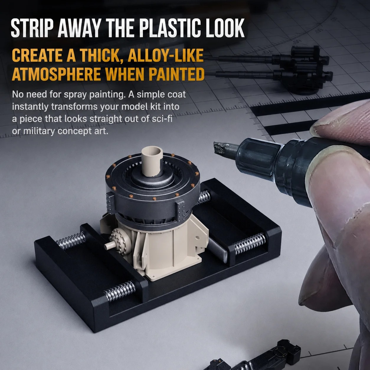 ปากกาเมทัลลิกสองหัว Stedi สำหร - Model Kit Paint Set บทวิจารณ์และราคา