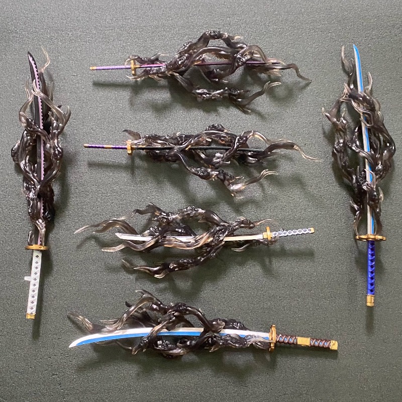 อุปกรณ์เสริมทหาร DIY ดาบซามูไร - Model Kit Zero บทวิจารณ์และราคา