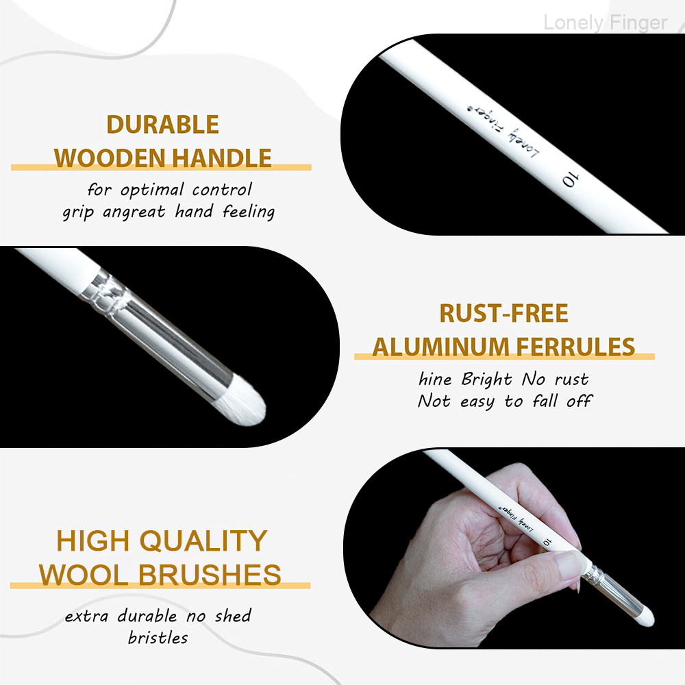แปรงทาสีแบบแห้งสำหรับงานจิ๋ว,  - Model Kit Paint Set บทวิจารณ์และราคา