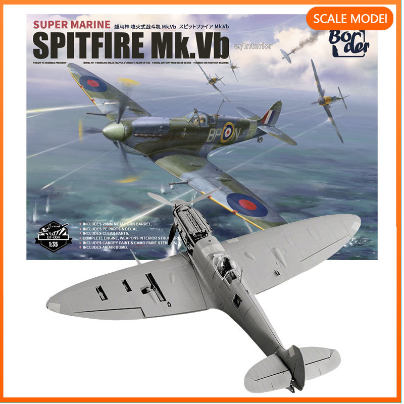Border 1/35 BF-004 Spitfire Fi - Model Kit Spitfire บทวิจารณ์และราคา