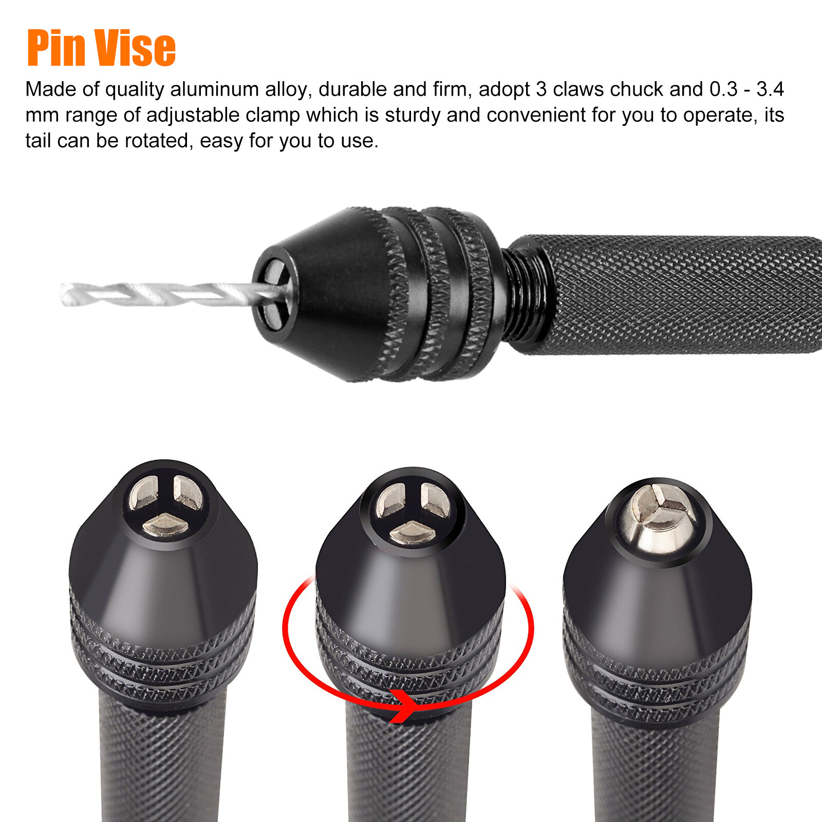 ชุดดอกสว่านมือขนาดเล็ก 60 ชิ้น - Pin Vice Micro บทวิจารณ์และราคา