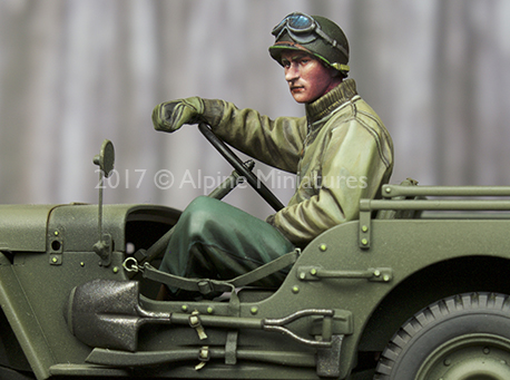 1:35 ชุดเรซิ่น US Jeep Driver - Model Kit Warhammer บทวิจารณ์และราคา