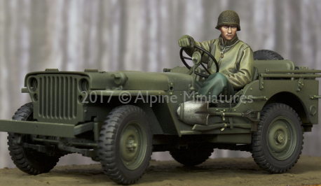 1:35 ชุดเรซิ่น US Jeep Driver - Model Kit Warhammer บทวิจารณ์และราคา