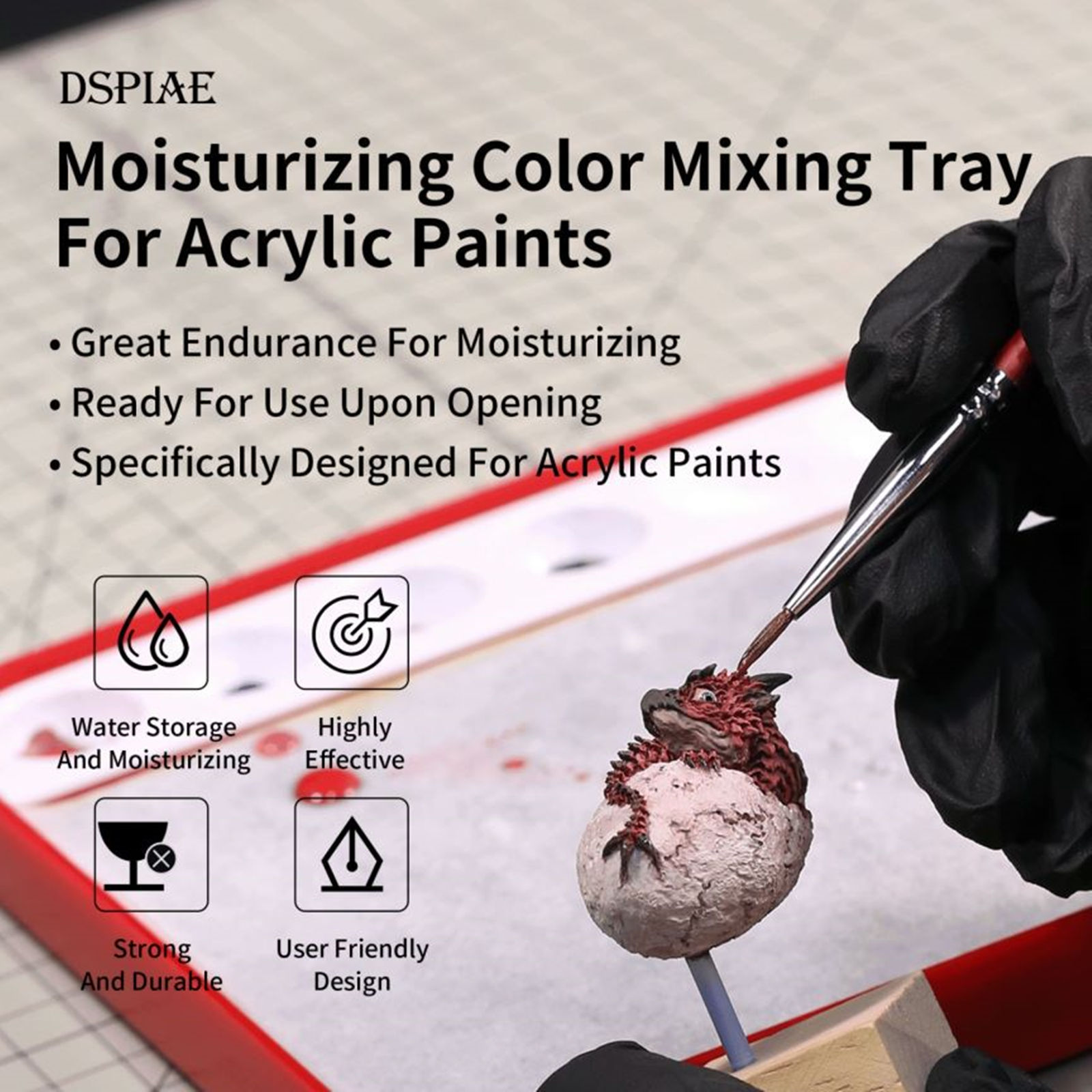 DSPIAE MP-01 PRO ถาดผสมสีให้คว - Model Kit Paint Set บทวิจารณ์และราคา