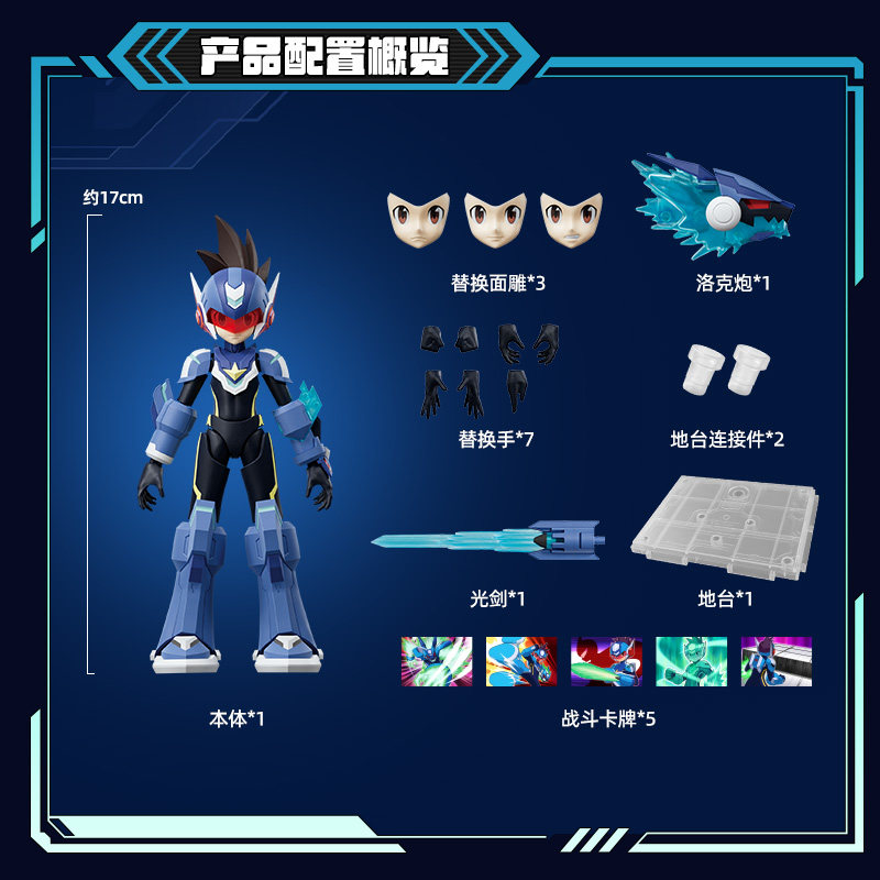 ชุดโมเดล BLOKEE ROCKMAN ขนาด 1 - Model Kit Zero บทวิจารณ์และราคา