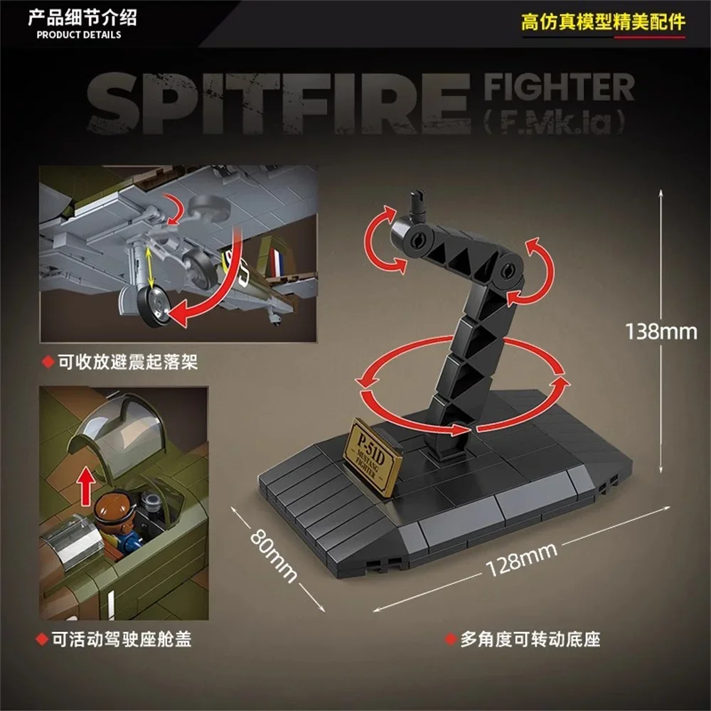 กองทัพทหาร หน่วย SWAT สหราชอาณ - Model Kit Spitfire บทวิจารณ์และราคา