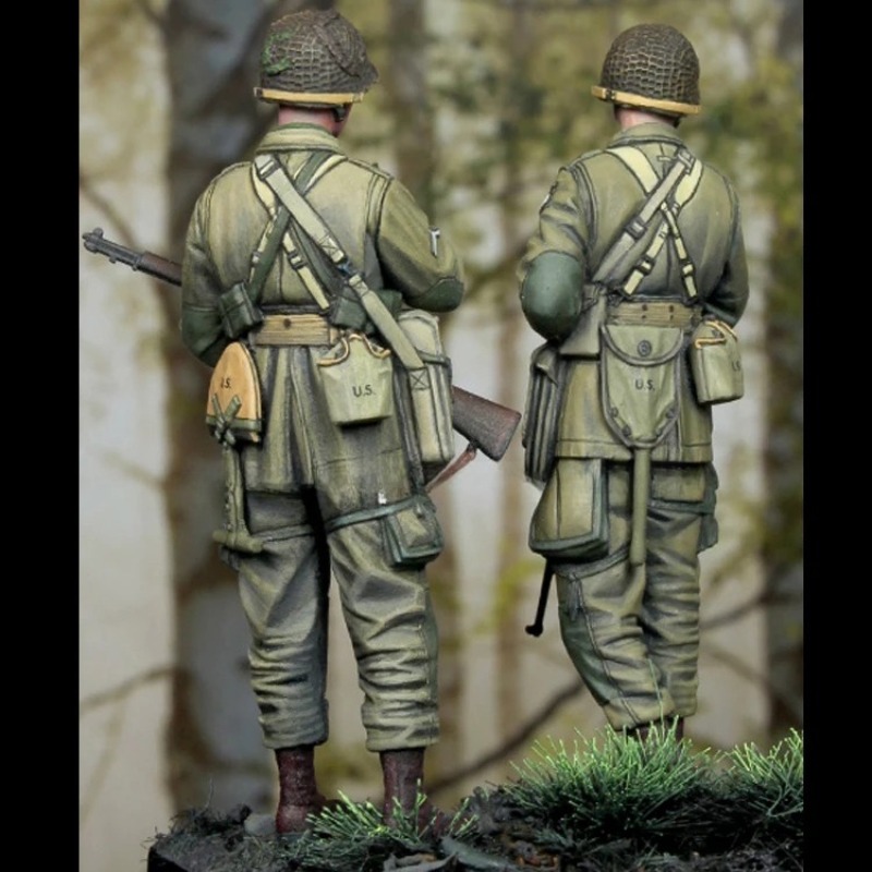 1/35 สเกล WW2 US Infantry Mili - Model Kit Reshiram บทวิจารณ์และราคา