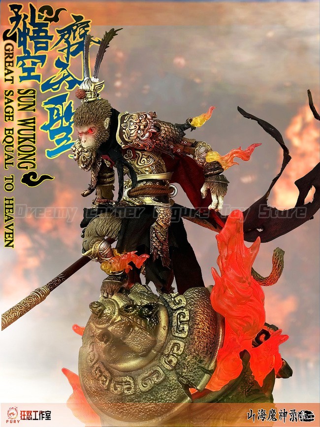 【มีสินค้าในสต็อก】ของแท้ FURY T - Model Kit Wukong บทวิจารณ์และราคา