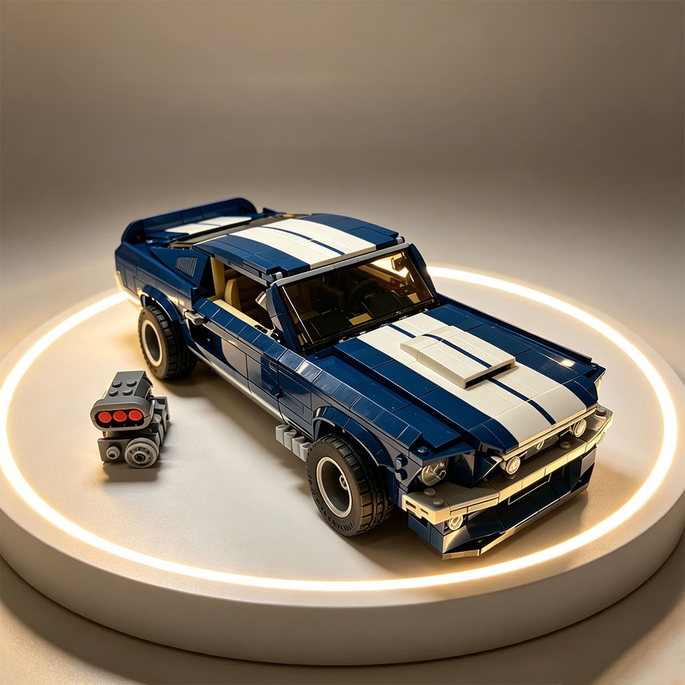 MOC1471Pcs รถแข่งกีฬาฟอร์ด มัส - Model Kit Mustang บทวิจารณ์และราคา
