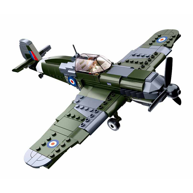 290 ชิ้น 0712 ชุดตัวต่อโมเดลเค - Model Kit Spitfire บทวิจารณ์และราคา