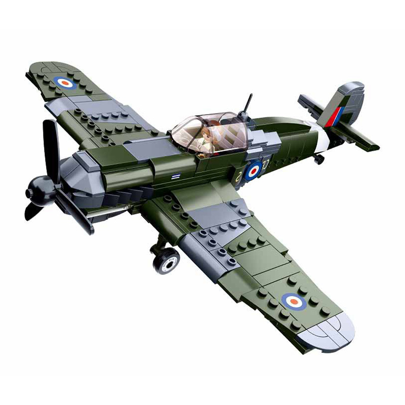 290 ชิ้น 0712 ชุดตัวต่อโมเดลเค - Model Kit Spitfire บทวิจารณ์และราคา