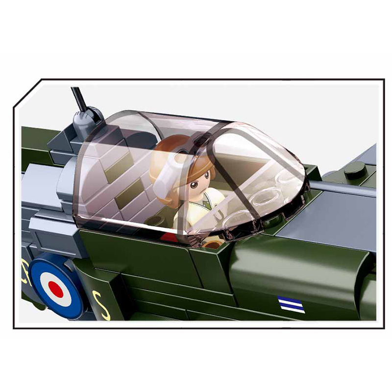 290 ชิ้น 0712 ชุดตัวต่อโมเดลเค - Model Kit Spitfire บทวิจารณ์และราคา