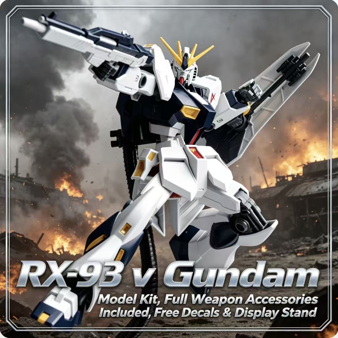 93HG 1/144 ENTRY GRADE RX-93 V - Model Kit Gundam Hg บทวิจารณ์และราคา