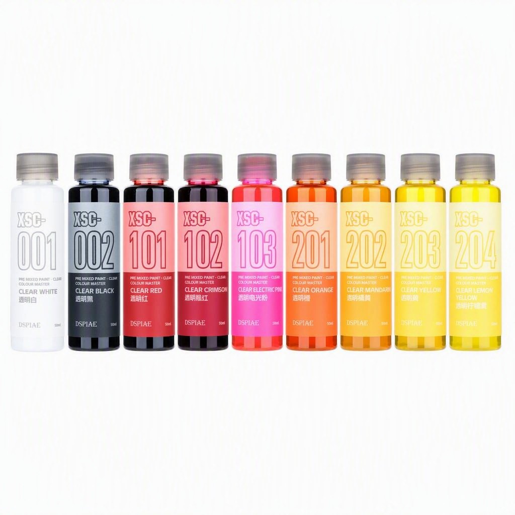 สีผสมสำเร็จรูปสูตรน้ำ DSPIAE X - Model Kit Paint Set บทวิจารณ์และราคา