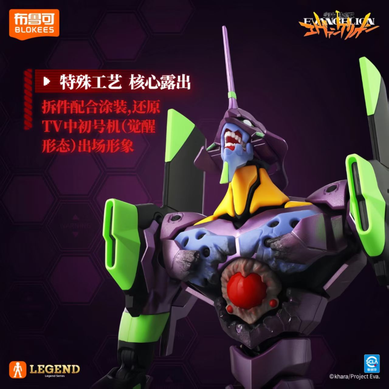 บล็อกกี้ส์ นีออน เจเนซิส เอวาน - Model Kit Eva 01 บทวิจารณ์และราคา