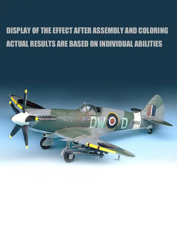 ชุดประกอบโมเดลเครื่องบิน12484เ - Model Kit Spitfire บทวิจารณ์และราคา